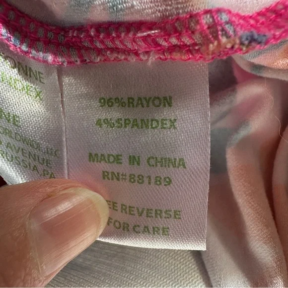 Lilly Pulitzer Georgia May floral wide leg Pant - Picture 9 of 10